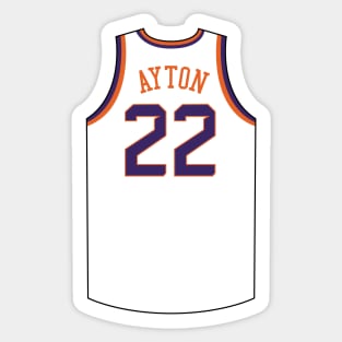 Deandre Ayton Phoenix Jersey Qiangy Sticker